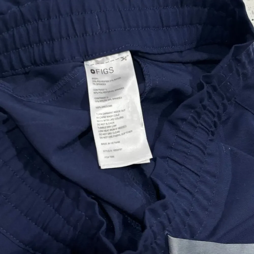 Figs Scrub Pant Navy Blue XXS Tall NWOT Style#: 1002478T
